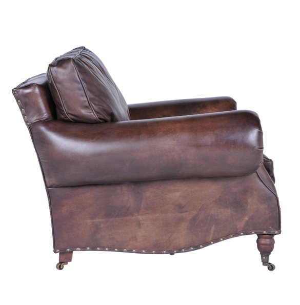 Balmoral Single Seater in Antique Whisky 3x2