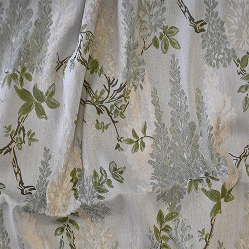 Wisteria Garden Jacquard - Ash | Lewis's