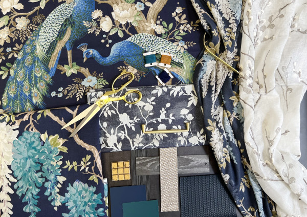 Chinoiserie Midnight flatlay landscape v2