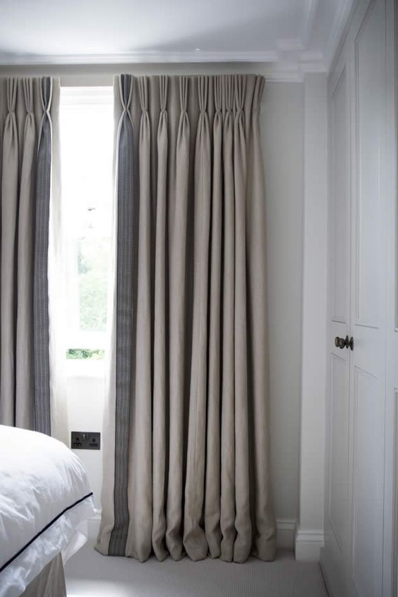 For Double french Pich Pleats, Pencil Pleats Top to Your Curtains